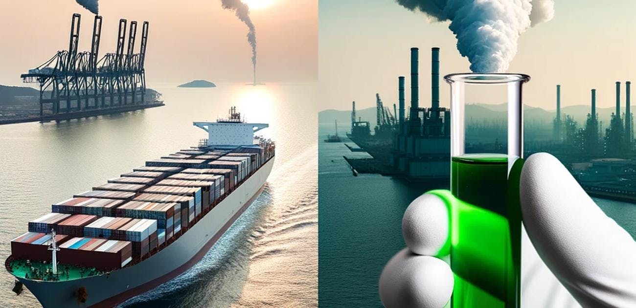 Grünes Methanol für Schiffe